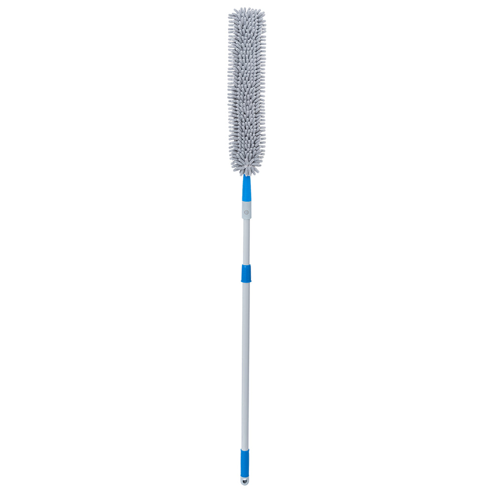 Kleaner Chenille Duster Telescopic Duster | Extra-Long Reach, 360° Head