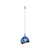 Kleaner Long Handle Dustpan and Broom Set | Angled Head, Bristle Comb
