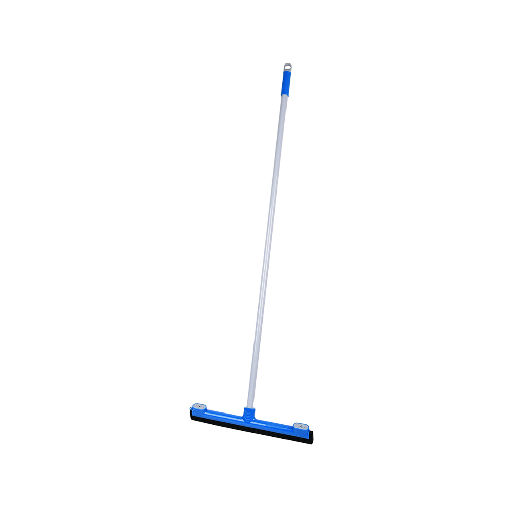 Kleaner Floor Squeegee with Extra-Long Handle | Wide Replaceable Blade
