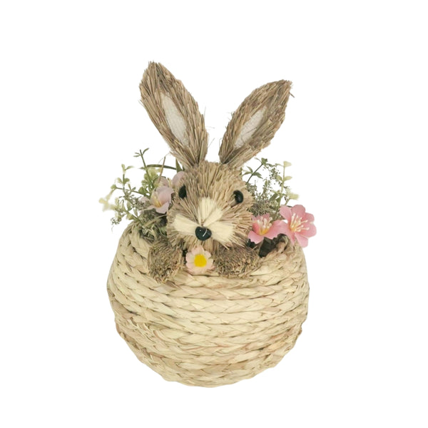 Rabbit in Pot Decorative Figurine | Rabbit Design, Home Decor