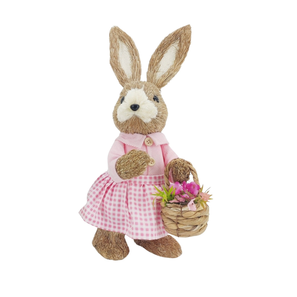 Girl Rabbit Soft Toy | 36cm