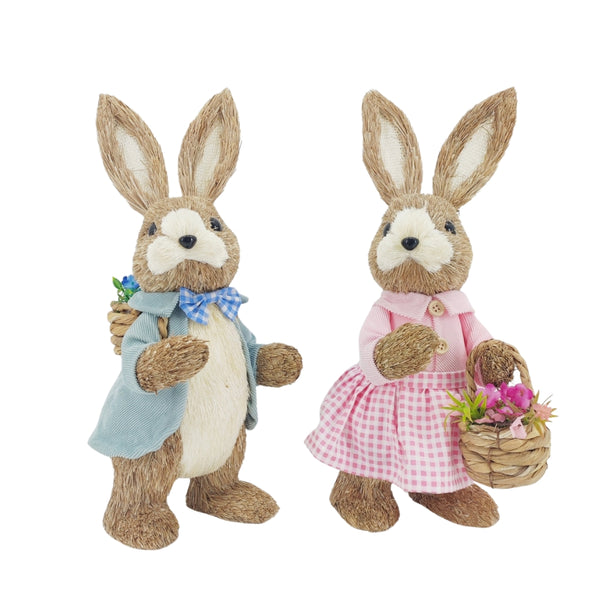 Girl Rabbit Soft Toy | 36cm