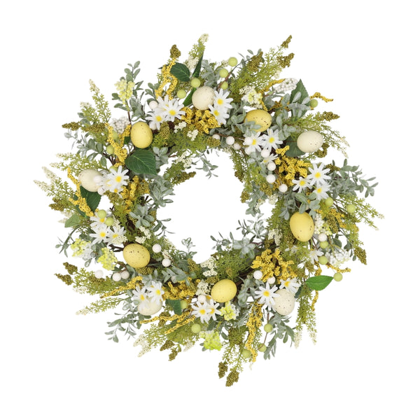 Lemon Floral Wreath Door Wreath | Lemon-Themed Floral Design