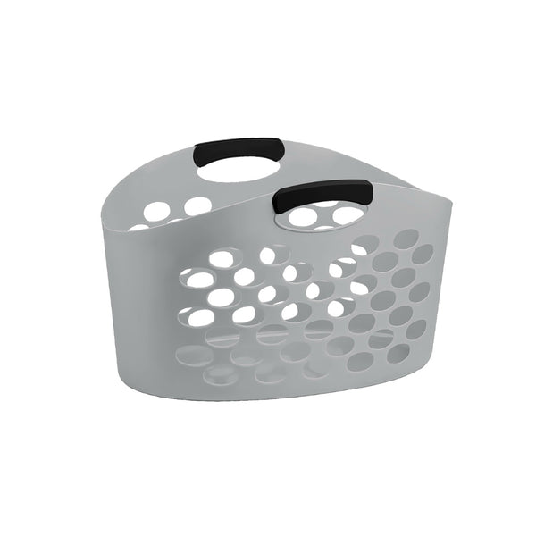 Flexi Laundry Basket | 50 Litre Capacity, Grey