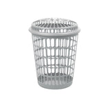 Home Solutions Grey Laundry Basket with Ventilated Lid | 45L