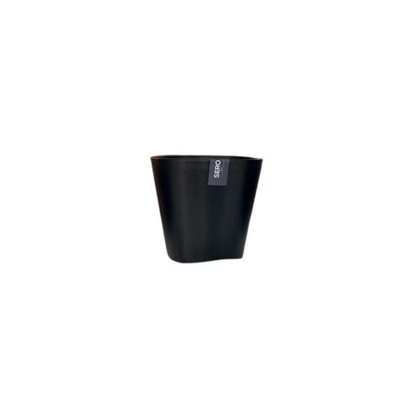 Sero Charcoal Tapered Plant Pot | 20cm, Contemporary Indoor Planter