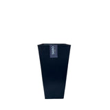 Sero Graphite Tall Square Tapered Planter | 26cm, Modern Design
