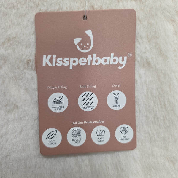 Zipped Bali Pet Bed Small | 80 x 63 x 16cm