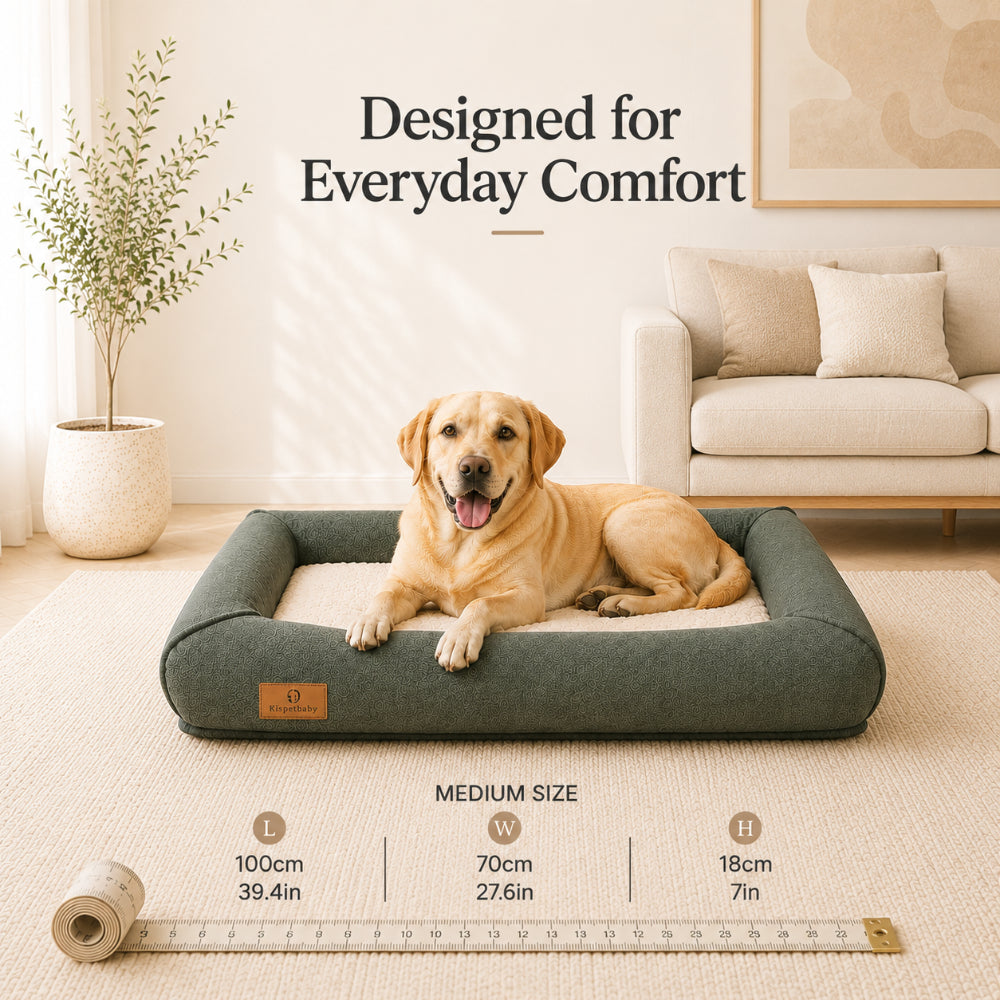 Cosy Pet Bali Medium Pet Bed - 100 x 70 x 18cm