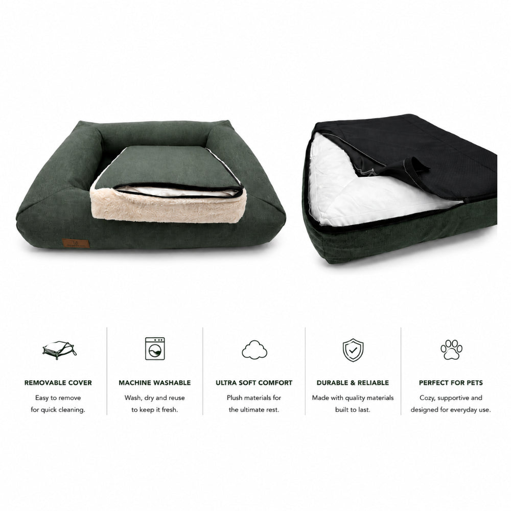 Cosy Pet Bali Medium Pet Bed - 100 x 70 x 18cm