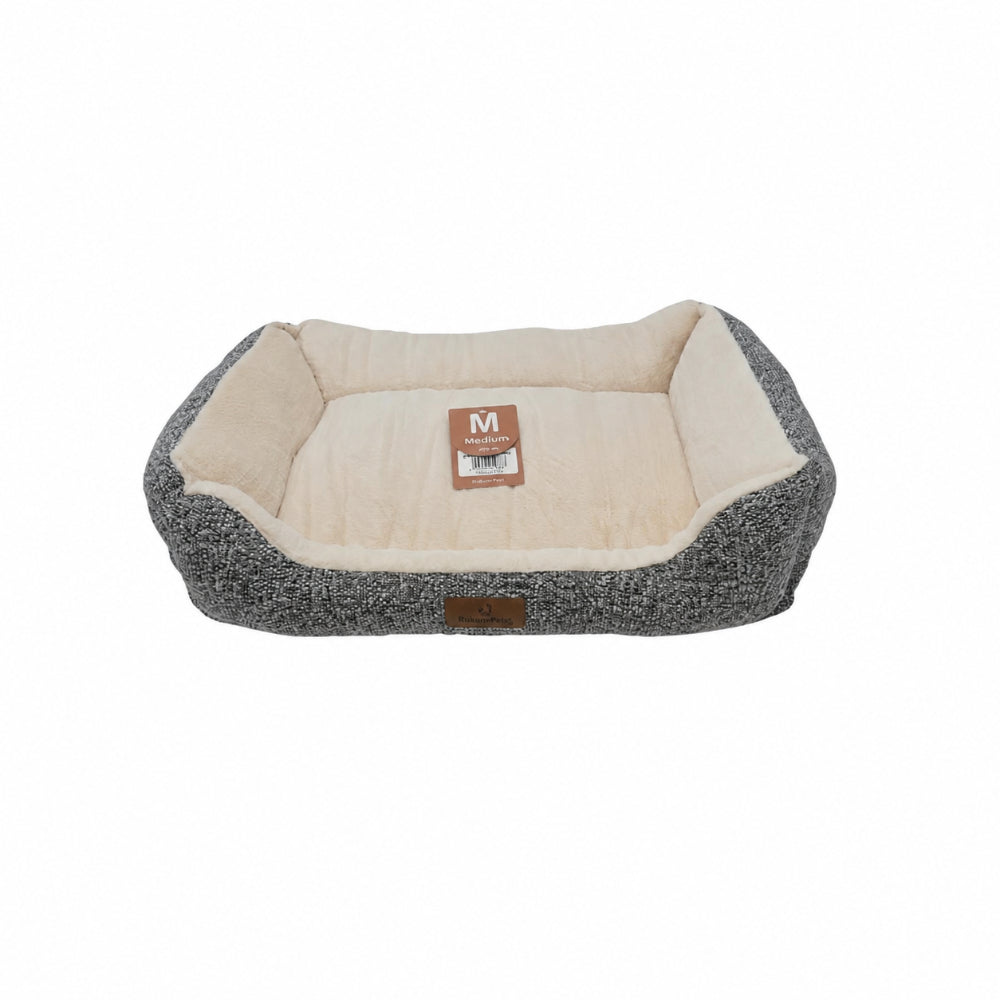 Cosy Pet Fluffy Couch Bed - 85 x 65 x 24cm - Machine Washable
