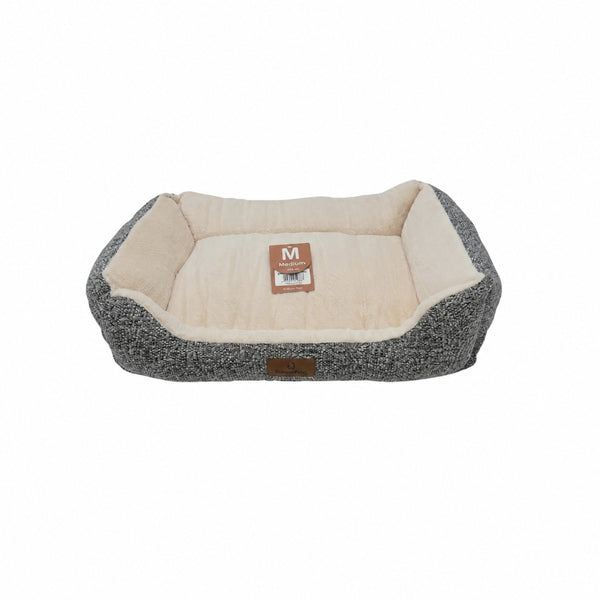 Cosy Pet Fluffy Couch Bed - 85 x 65 x 24cm - Machine Washable