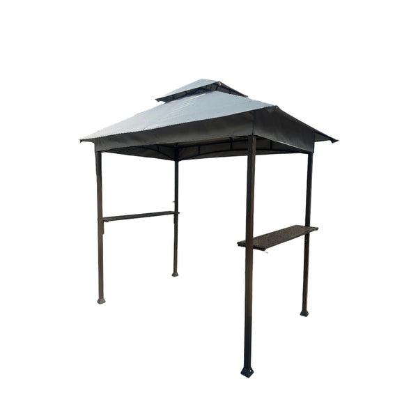 Lifestyle Living Ember BBQ Gazebo Shelter with Side Shelves | 2.4 x 1.5 x 2.55m