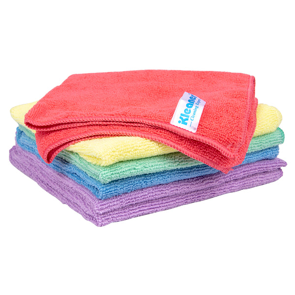 Kleaner Multi-Purpose Microfiber Cleaning Cloths | Pack of 6, 38 x 40cm