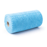 Kleaner Microfibre Cleaning Cloth Roll | Tear-Off Sheets, 52 Pieces, Blue