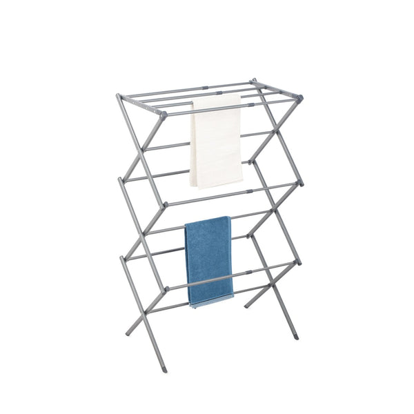 Airdra 3 Tier Extendable Clothes Airer | Freestanding, Fold Flat, Grey