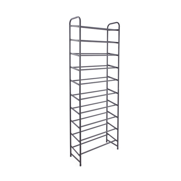 StoreUp 10 Tier Shoe Rack Organiser | Slim, Space-Saving Design