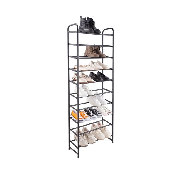 StoreUp 10 Tier Shoe Rack Organiser | Slim, Space-Saving Design