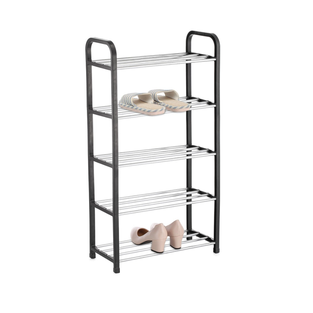 StoreUp 5 Tier Shoe Rack Organiser | Space-Saving Freestanding Design