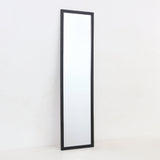 Over-Door Full-Length Hanging Mirror | Black Frame, 30 x 120cm