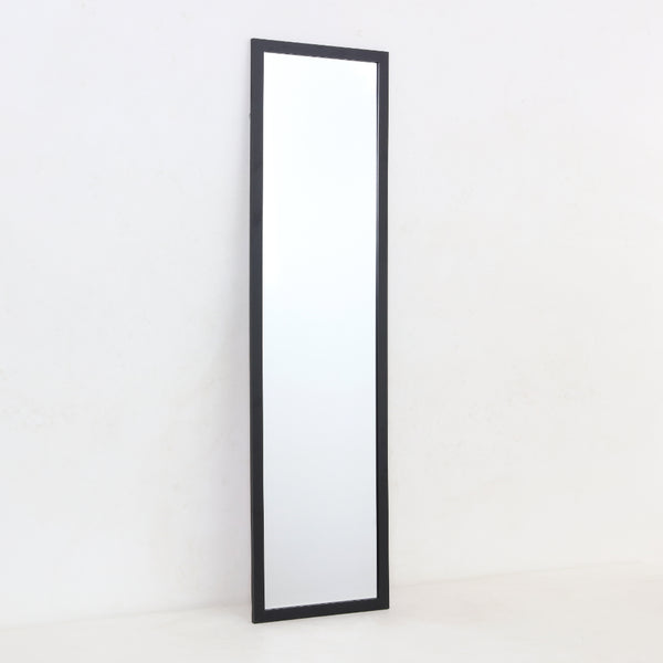 Over-Door Full-Length Hanging Mirror | Black Frame, 30 x 120cm