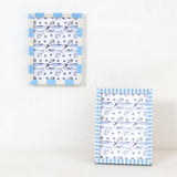 Blue Stripe Coastal Frame Set | 2 Pieces, 5 x 7in, Assorted Designs