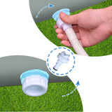 Grey Frame Plus Round Above-Ground Swimming Pool | 427 x 84cm