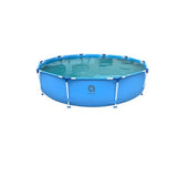 Blue Round Frame Above-Ground Pool | 3.66 x 76cm, External Support