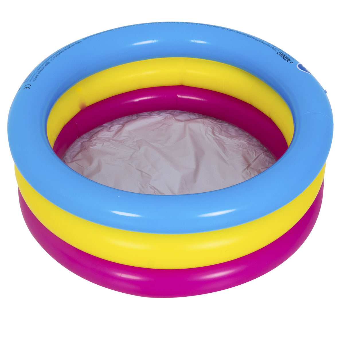 Sunrise Kiddy 3-Ring Inflatable Paddling Pool | Assorted Colours