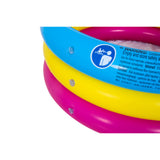 Sunrise Kiddy 3-Ring Inflatable Paddling Pool | Assorted Colours