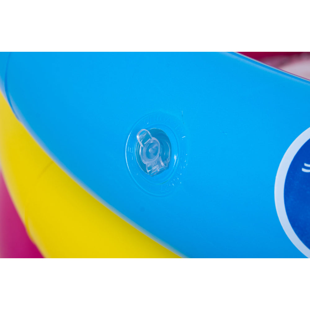 Sunrise Kiddy 3-Ring Inflatable Paddling Pool | Assorted Colours