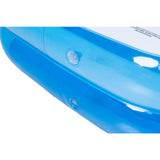 Blue Rectangular Inflatable Paddling Pool | 200 x 150cm, Dual Ring