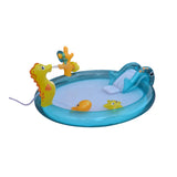 Inflatable Sea Animal Kids Outdoor Play Pool | 200cm, Aqua Blue