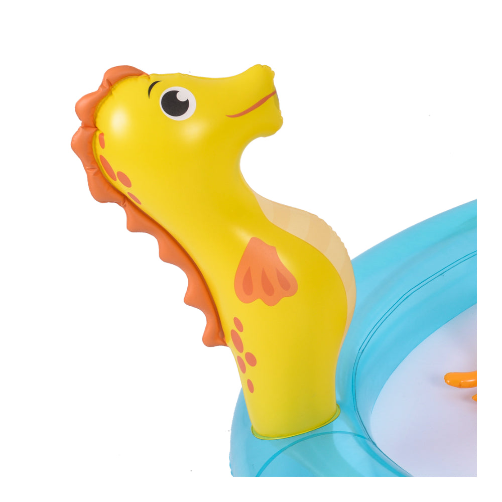 Inflatable Sea Animal Kids Outdoor Play Pool | 200cm, Aqua Blue