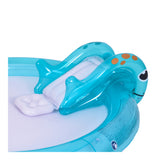 Inflatable Sea Animal Kids Outdoor Play Pool | 200cm, Aqua Blue