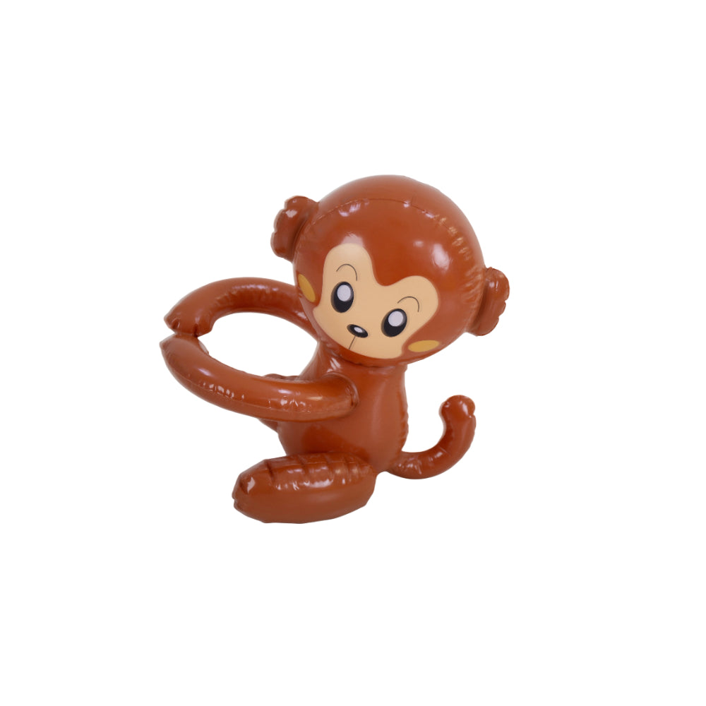 Jungle Animal Inflatable Spray Pool with Slide | 214cm, Multicolour