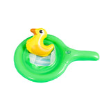 Jungle Animal Inflatable Spray Pool with Slide | 214cm, Multicolour