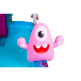 Monster Space-Themed Inflatable Spray Pool | 240cm, with Slide