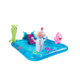 Monster Space-Themed Inflatable Spray Pool | 240cm, with Slide