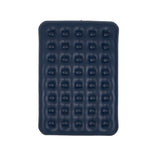 Double Navy Blue Cloudcoil Flocked Air Mattress | Raised Inflatable Bed