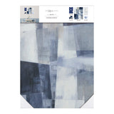 Navy and Blue Coastal Abstract Canvas Wall Art Set | Assorted Designs, Set of 5
