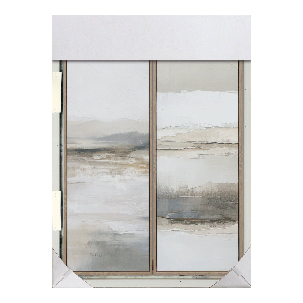 Natural Landscape Framed Canvas Wall Art Set | 3 Pieces, Assorted Designs