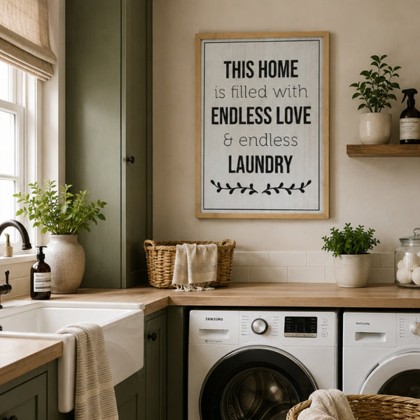 Home Sayings Wooden Wall Art - Assorted Quotes - 30x40cm