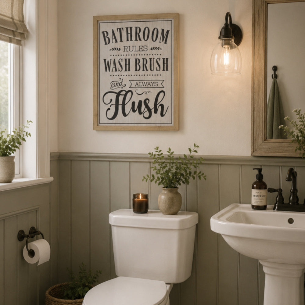 Home Sayings Wooden Wall Art - Assorted Quotes - 30x40cm