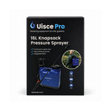 Uisce Pro Knapsack Pressure Sprayer | 16L Backpack Spray Tank