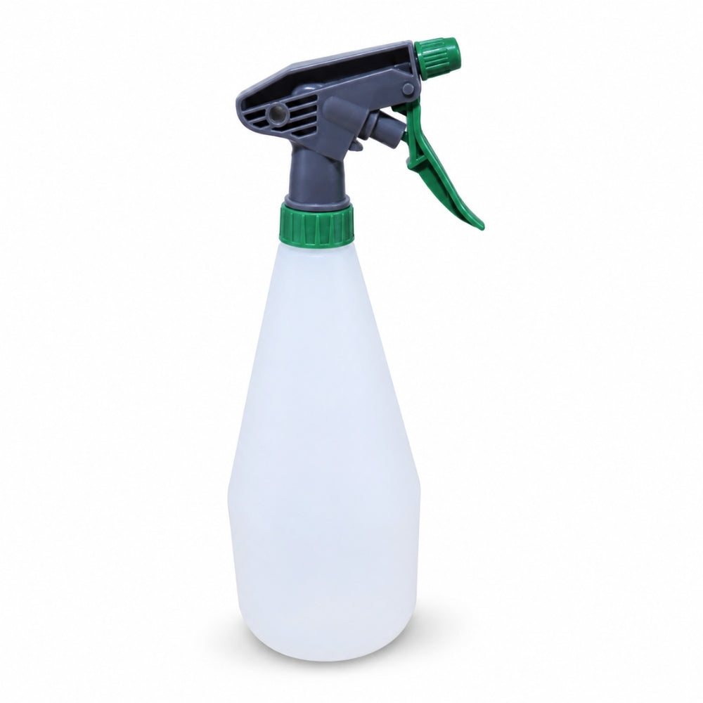 Adjustable Refillable Trigger Spray Bottle | 1L, Green and Dark Grey