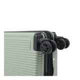 Expandable Hard-Shell Cabin Suitcase - Sage Green, 4 Spinner Wheels