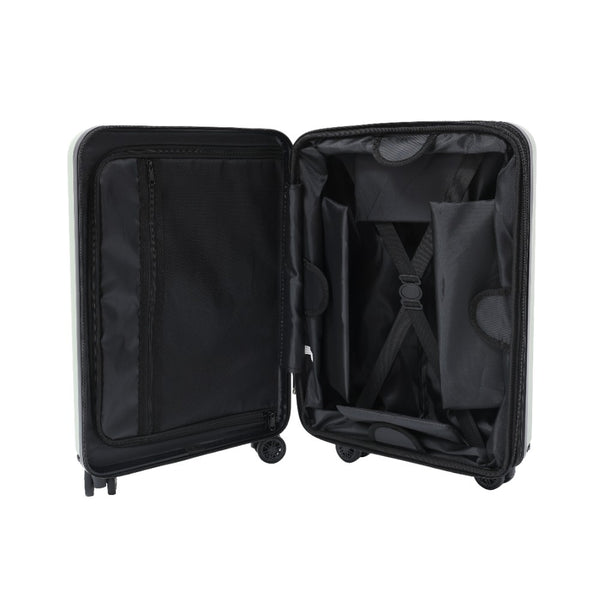 Expandable Hard-Shell Cabin Suitcase - Sage Green, 4 Spinner Wheels