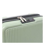 Expandable Hard-Shell Cabin Suitcase - Sage Green, 4 Spinner Wheels