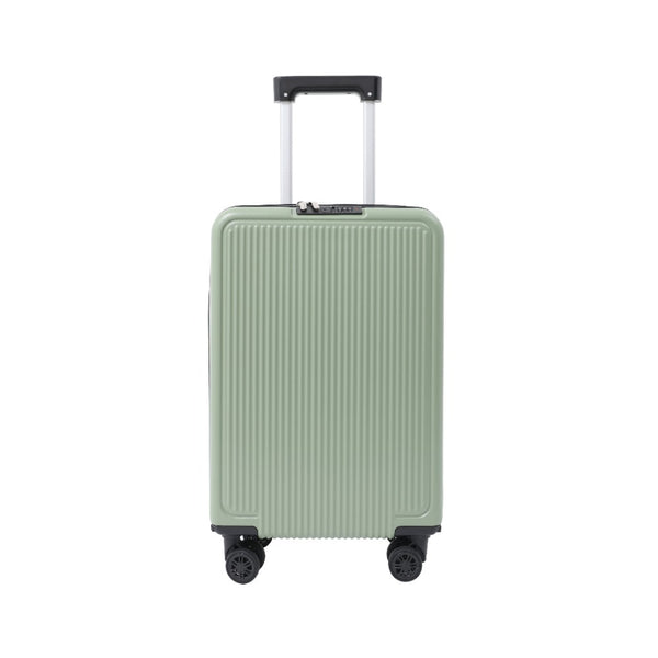 Expandable Hard-Shell Cabin Suitcase - Sage Green, 4 Spinner Wheels
